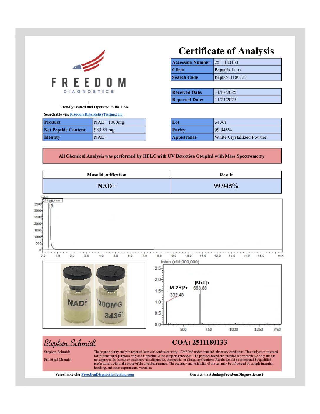 NAD+ 1000mg - Image 2