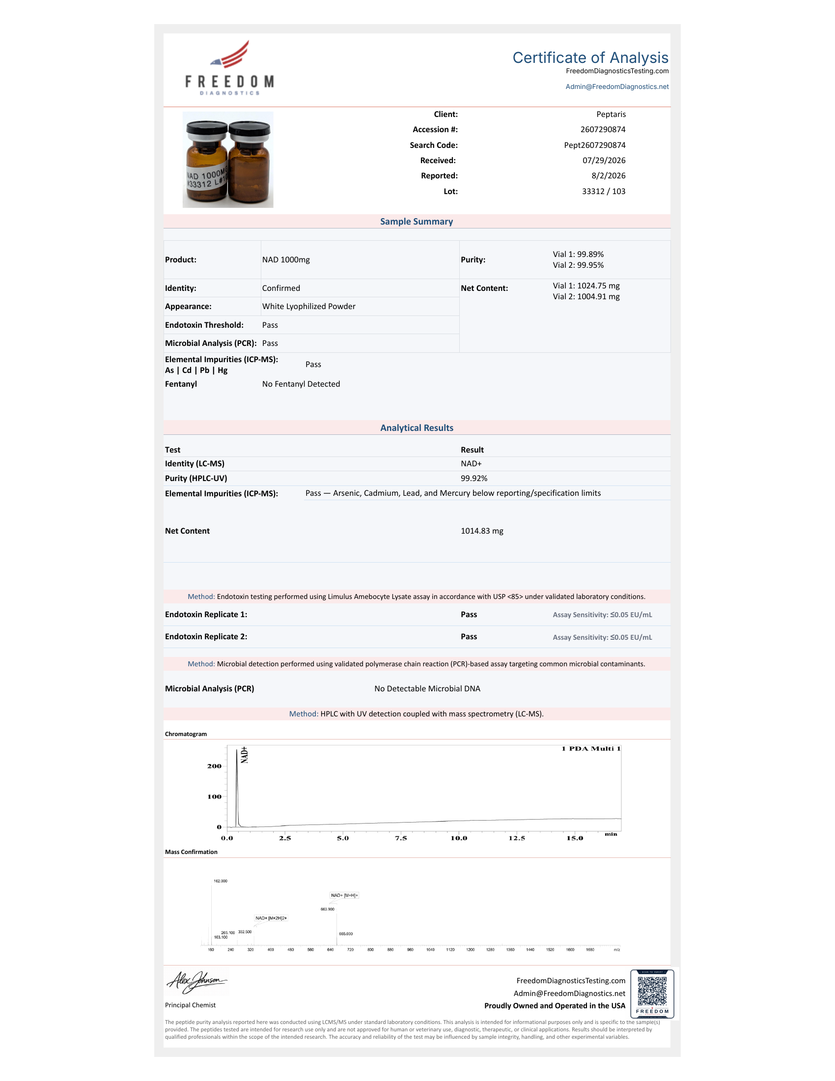 NAD+ 1000mg - Image 2