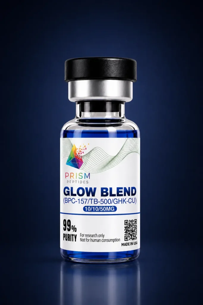 GLOW Blend (BPC-157/TB-500/GHK-Cu) 10/10/50mg
